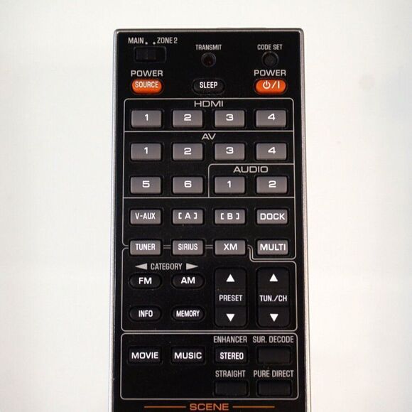 Yamaha RAV290 Original Factory OEM Remote Control WR00240US TESTED - Picture 4 of 8